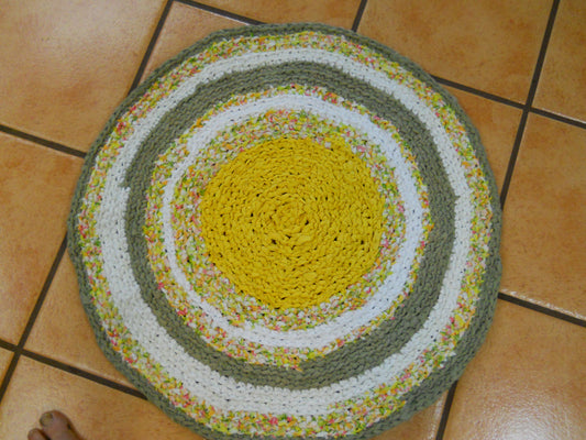 Learn the Formula for Making a Circle (Round) Rag Rug Using the Backbar