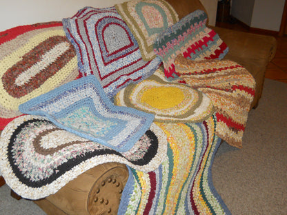 Rag Rug Information and Help Videos (40 videos) designed to help answer rag rug questions